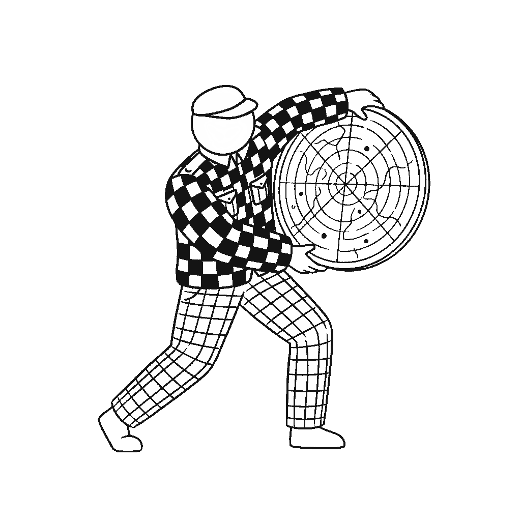 战情站插画人物